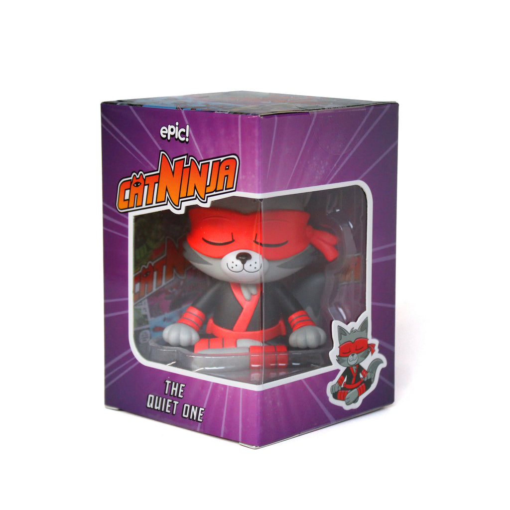 Epic Cat Ninja Figurine - The Quiet One