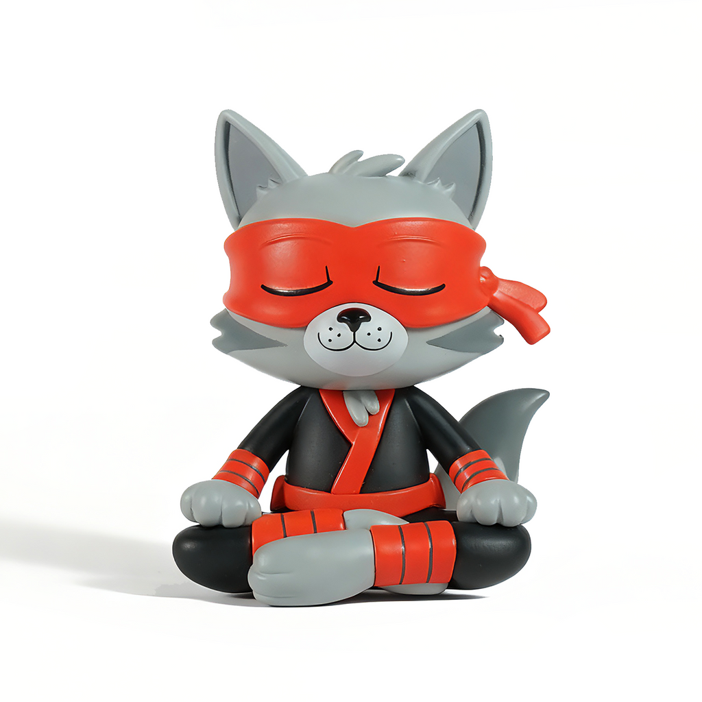 Epic Cat Ninja Figurine - The Quiet One